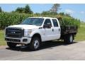 Oxford White 2012 Ford F350 Super Duty XL Crew Cab 4x4 Dually