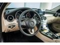 Silk Beige/Black Dashboard Photo for 2017 Mercedes-Benz C #121622775