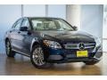 2017 Lunar Blue Metallic Mercedes-Benz C 300 4Matic Sedan  photo #12