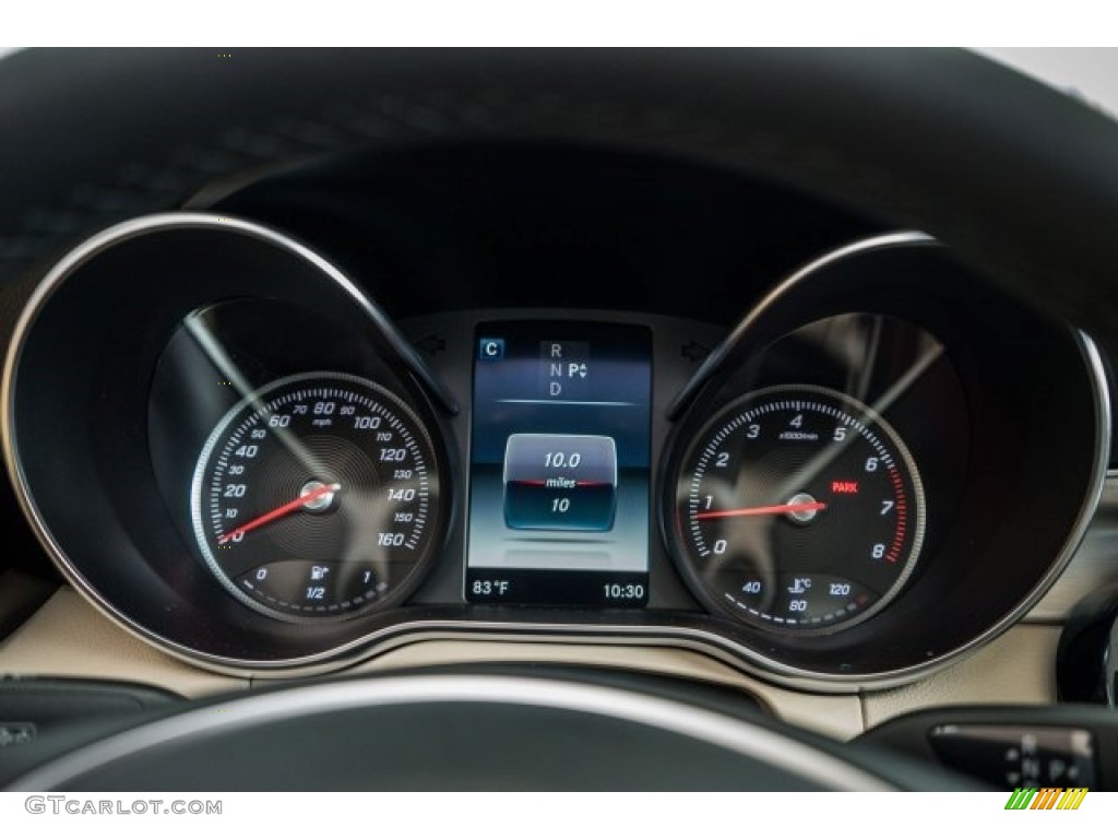 2017 Mercedes-Benz C 300 4Matic Sedan Gauges Photo #121625136