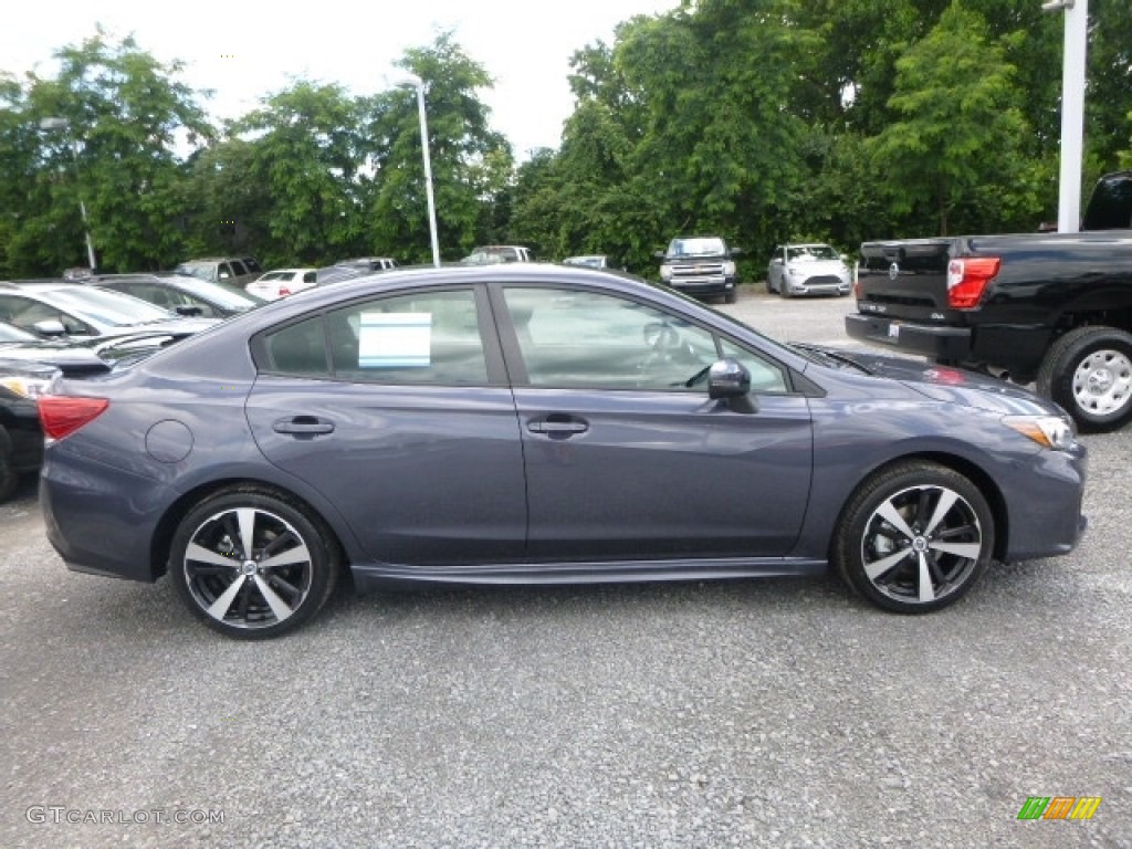 2017 Impreza 2.0i Sport 4-Door - Carbide Gray Metallic / Black photo #3