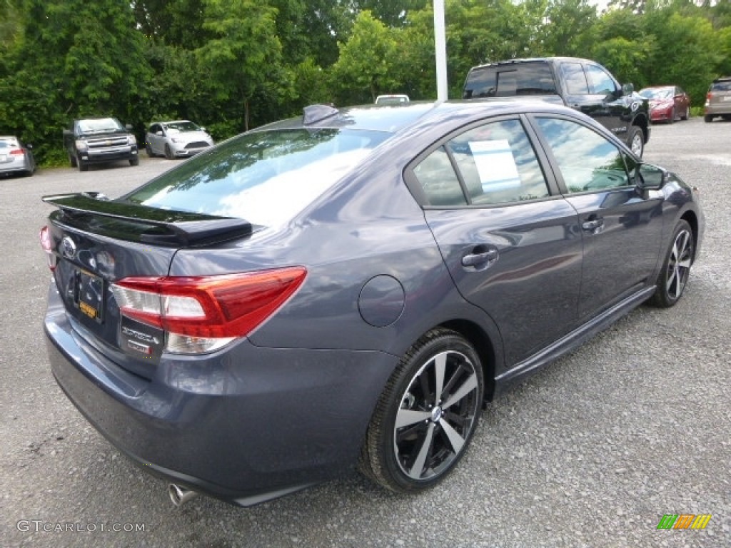 2017 Impreza 2.0i Sport 4-Door - Carbide Gray Metallic / Black photo #4