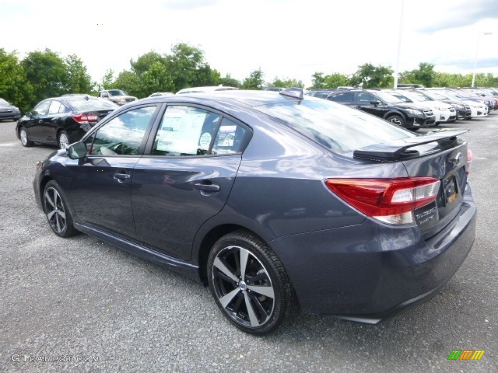 2017 Impreza 2.0i Sport 4-Door - Carbide Gray Metallic / Black photo #6