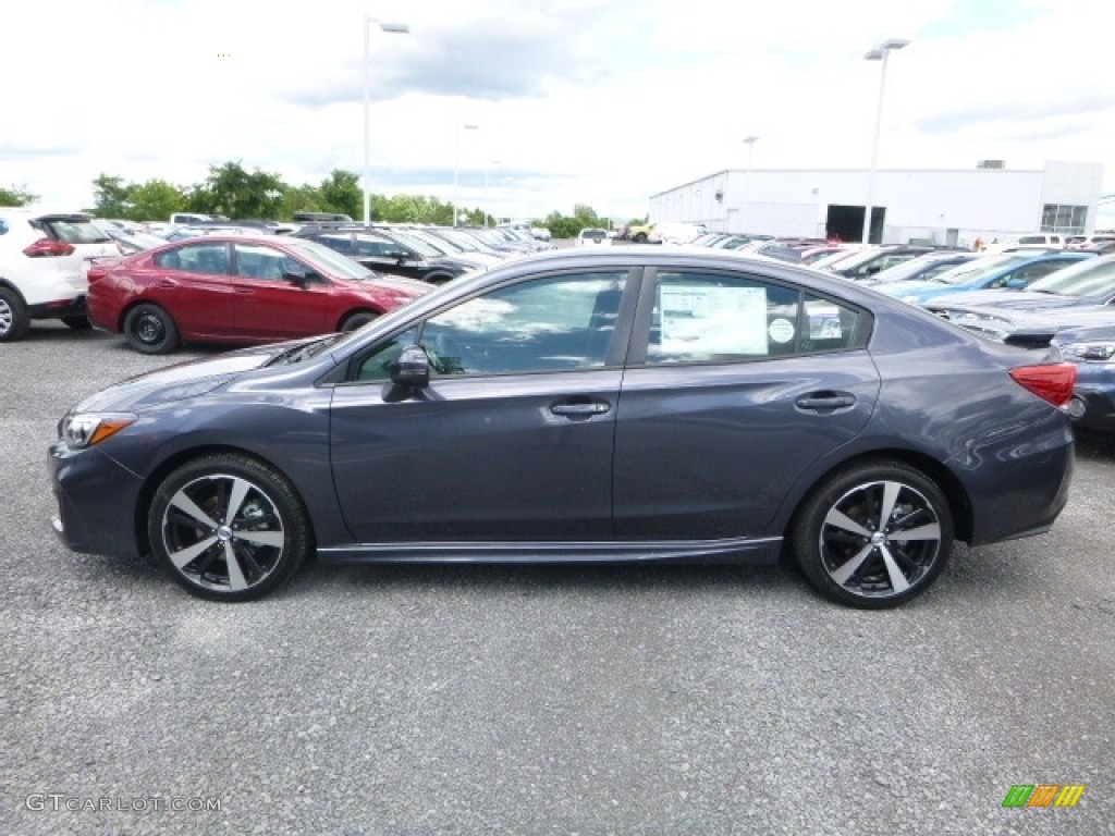 2017 Impreza 2.0i Sport 4-Door - Carbide Gray Metallic / Black photo #7