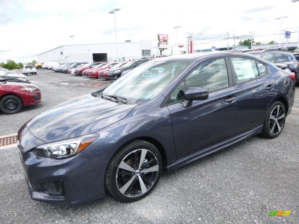 2017 Impreza 2.0i Sport 4-Door - Carbide Gray Metallic / Black photo #8