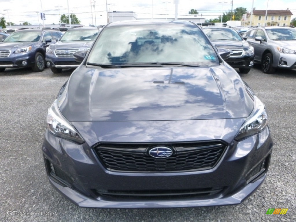 2017 Impreza 2.0i Sport 4-Door - Carbide Gray Metallic / Black photo #9