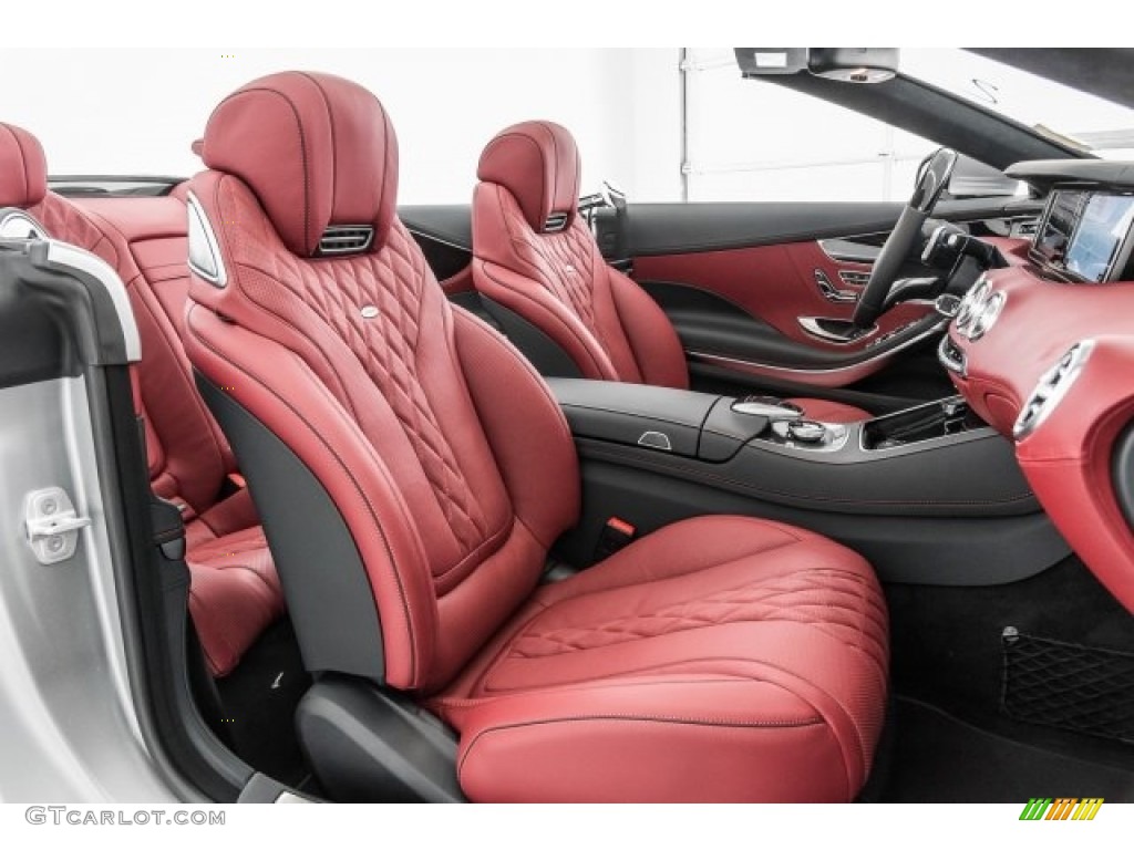 2017 Mercedes-Benz S 550 Cabriolet Front Seat Photo #121627284