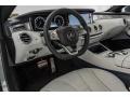 Crystal Grey/Black 2017 Mercedes-Benz S 550 4Matic Coupe Dashboard