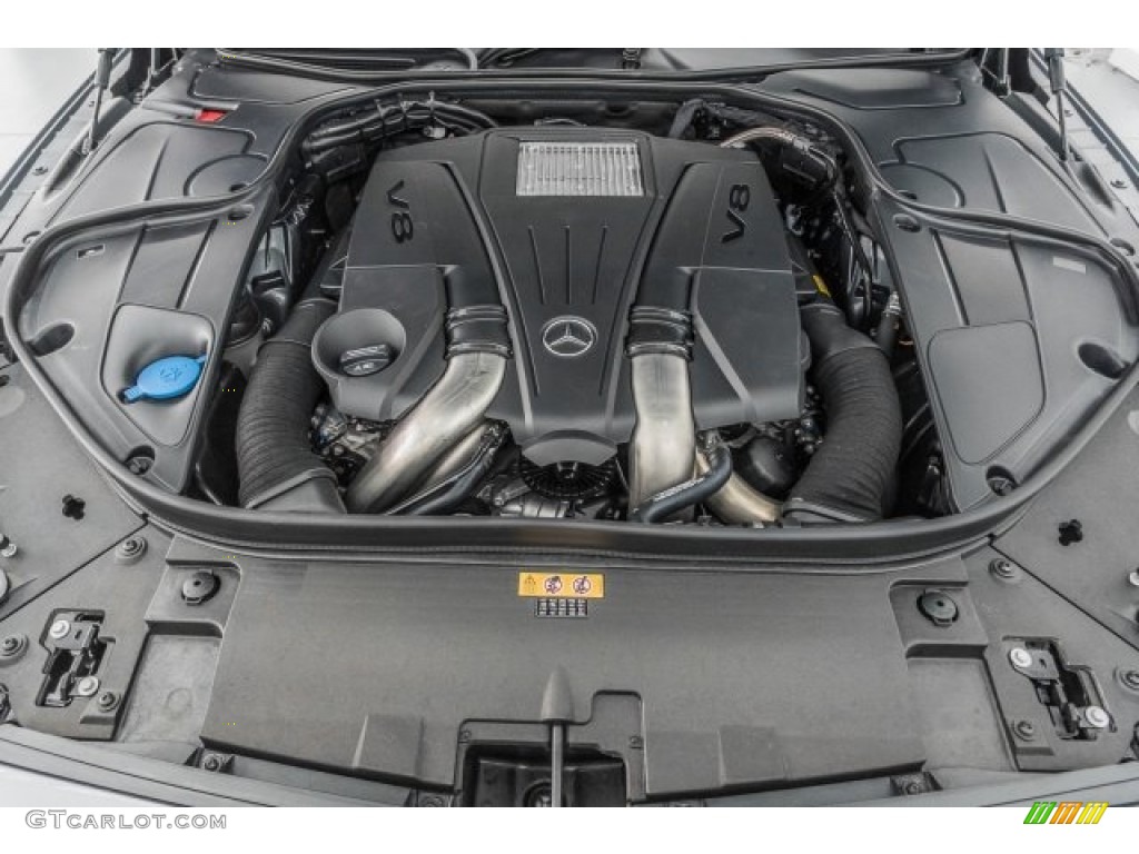 2017 Mercedes-Benz S 550 4Matic Coupe 4.7 Liter DI biturbo DOHC 32-Valve VVT V8 Engine Photo #121627542