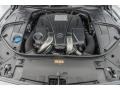 4.7 Liter DI biturbo DOHC 32-Valve VVT V8 2017 Mercedes-Benz S 550 4Matic Coupe Engine