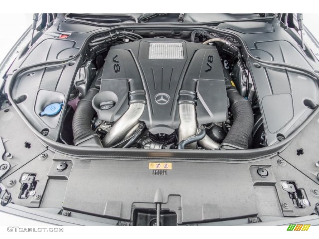 2017 Mercedes-Benz S 550 4Matic Coupe 4.7 Liter DI biturbo DOHC 32-Valve VVT V8 Engine Photo #121627716