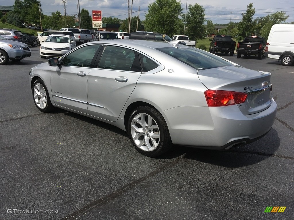 2015 Impala LTZ - Silver Ice Metallic / Jet Black/Dark Titanium photo #2