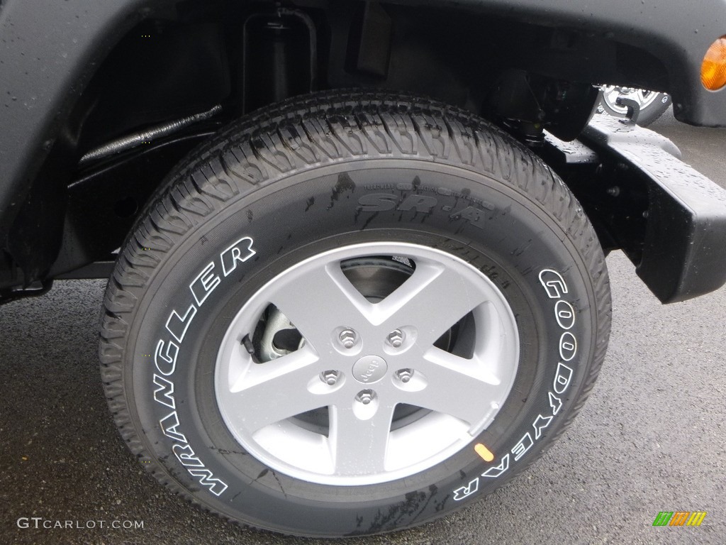 2017 Wrangler Sport 4x4 - Black / Black photo #9