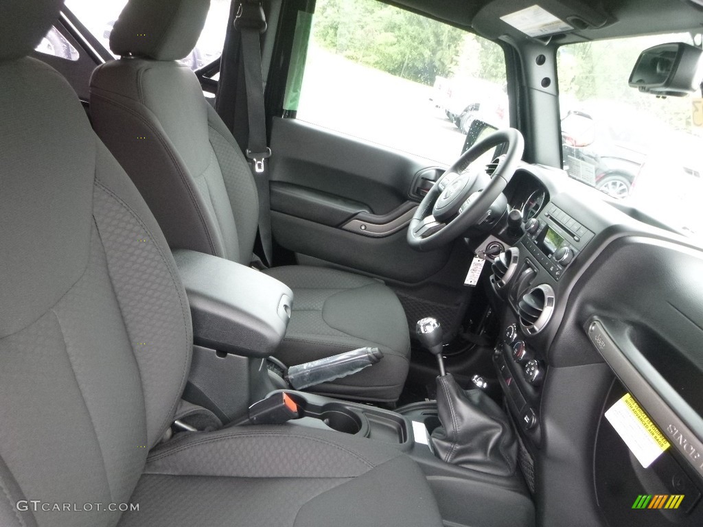 2017 Wrangler Sport 4x4 - Black / Black photo #11