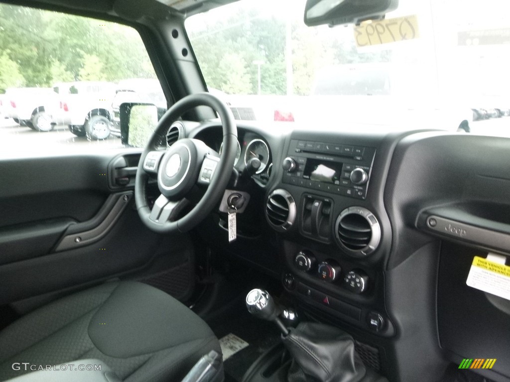 2017 Wrangler Sport 4x4 - Black / Black photo #12