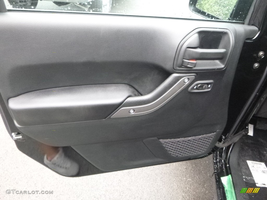 2017 Wrangler Sport 4x4 - Black / Black photo #14