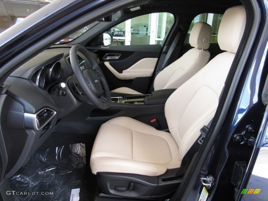 Latte Interior 2018 Jaguar F-PACE 25t AWD Premium Photo #121628190