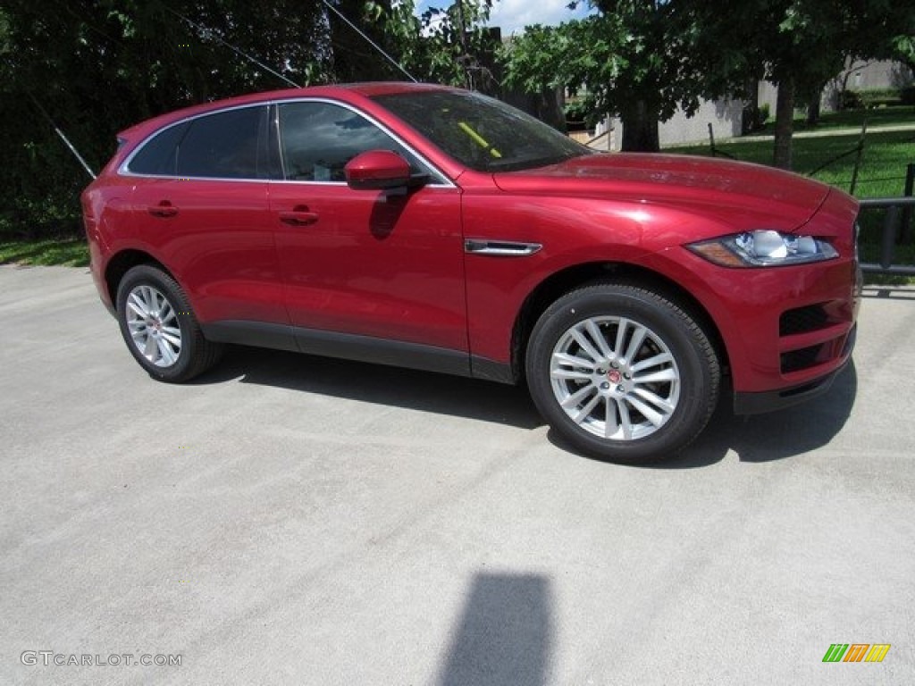 2018 F-PACE 25t AWD Prestige - Firenze Red Metallic / Ebony photo #1