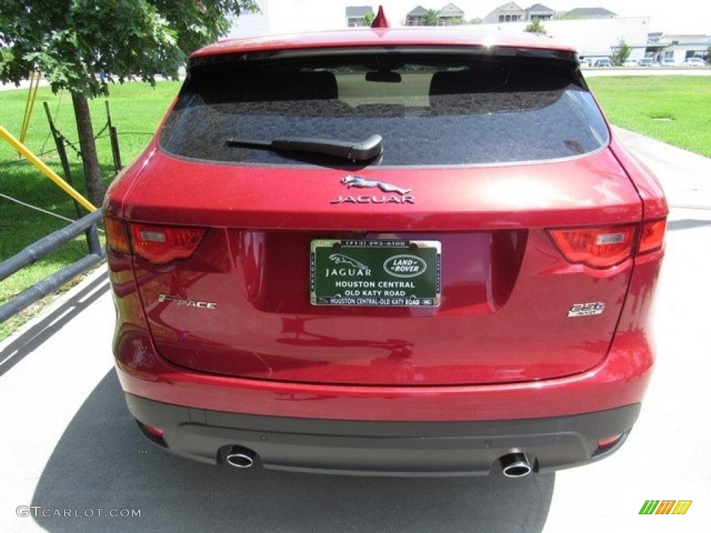 2018 F-PACE 25t AWD Prestige - Firenze Red Metallic / Ebony photo #8