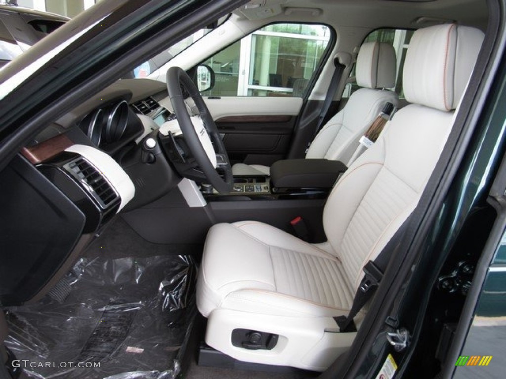 Nimbus/Espresso Interior 2017 Land Rover Discovery HSE Luxury Photo #121629932