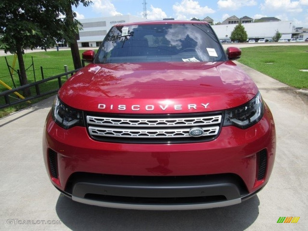 2017 Discovery HSE Luxury - Firenze Red / Ebony/Ebony photo #9