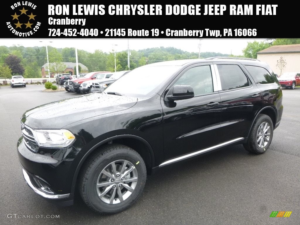 2017 Durango SXT AWD - DB Black Crystal / Black photo #1