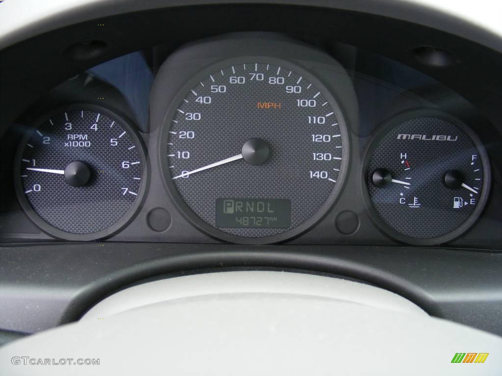 2005 Malibu LS V6 Sedan - Dark Blue Metallic / Gray photo #16