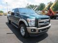 2012 Green Gem Metallic Ford F350 Super Duty Lariat Crew Cab 4x4  photo #10