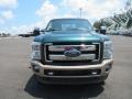 2012 Green Gem Metallic Ford F350 Super Duty Lariat Crew Cab 4x4  photo #11