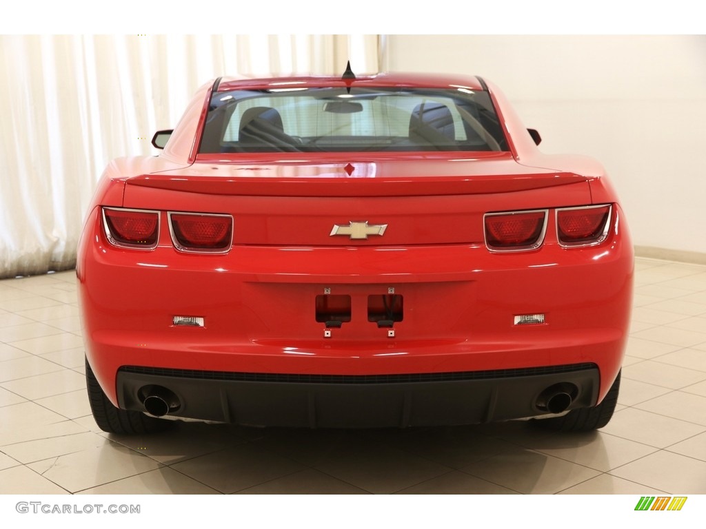 2013 Camaro LT Coupe - Victory Red / Black photo #17