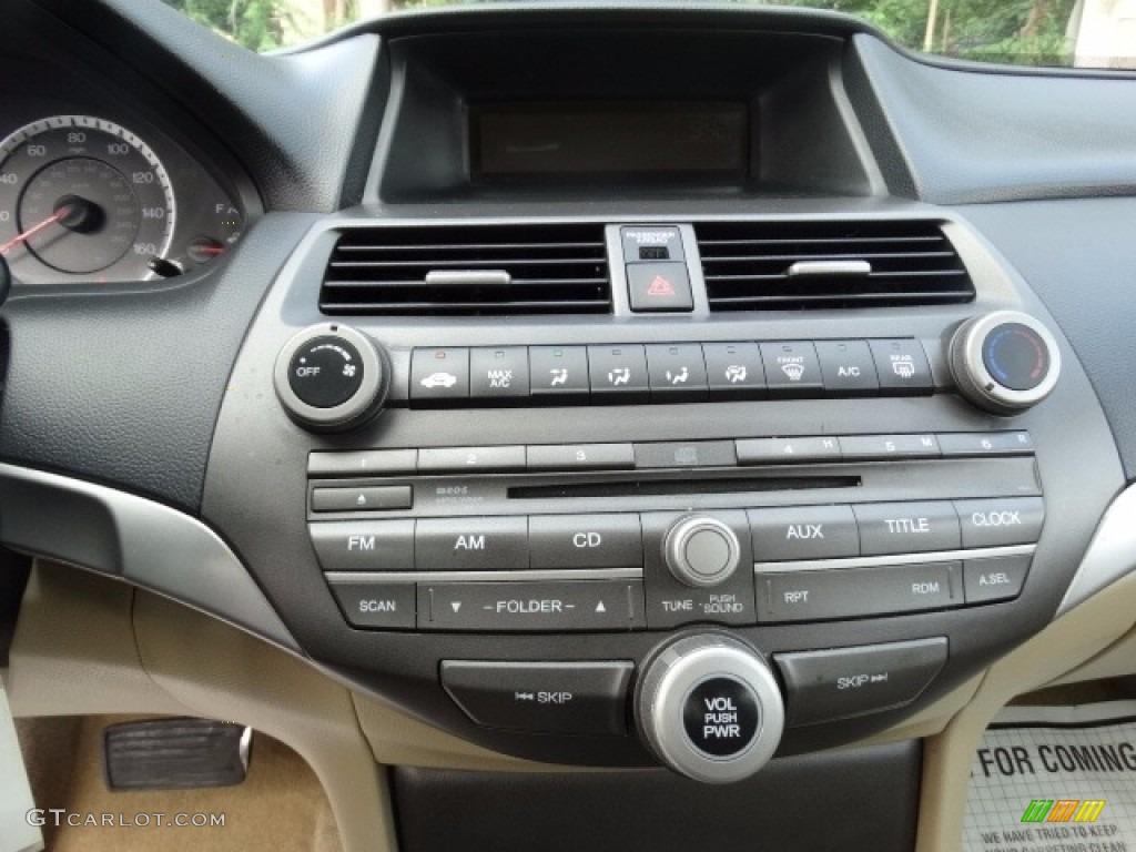 2011 Accord LX-P Sedan - Dark Amber Metallic / Ivory photo #28