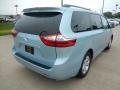 2017 Sky Blue Pearl Toyota Sienna LE  photo #2