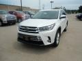 2017 Blizzard White Pearl Toyota Highlander Limited AWD  photo #1