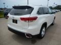 2017 Blizzard White Pearl Toyota Highlander Limited AWD  photo #2