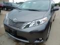 2017 Predawn Gray Mica Toyota Sienna XLE AWD  photo #1