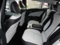 2017 Toyota Prius Prime Gray Interior Rear Seat Photo