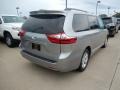 2017 Silver Sky Metallic Toyota Sienna LE  photo #2