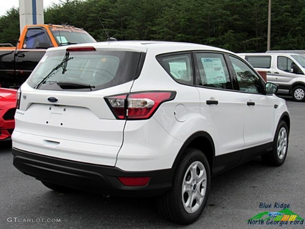 2017 Escape S - Oxford White / Charcoal Black photo #5