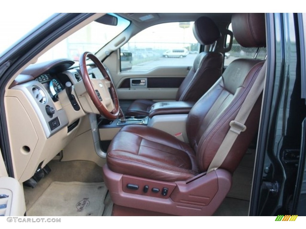 2013 F150 King Ranch SuperCrew - Green Gem Metallic / King Ranch Chaparral Leather photo #19