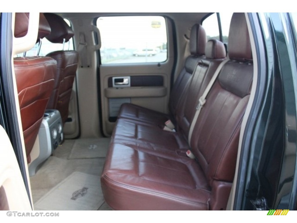 2013 F150 King Ranch SuperCrew - Green Gem Metallic / King Ranch Chaparral Leather photo #32