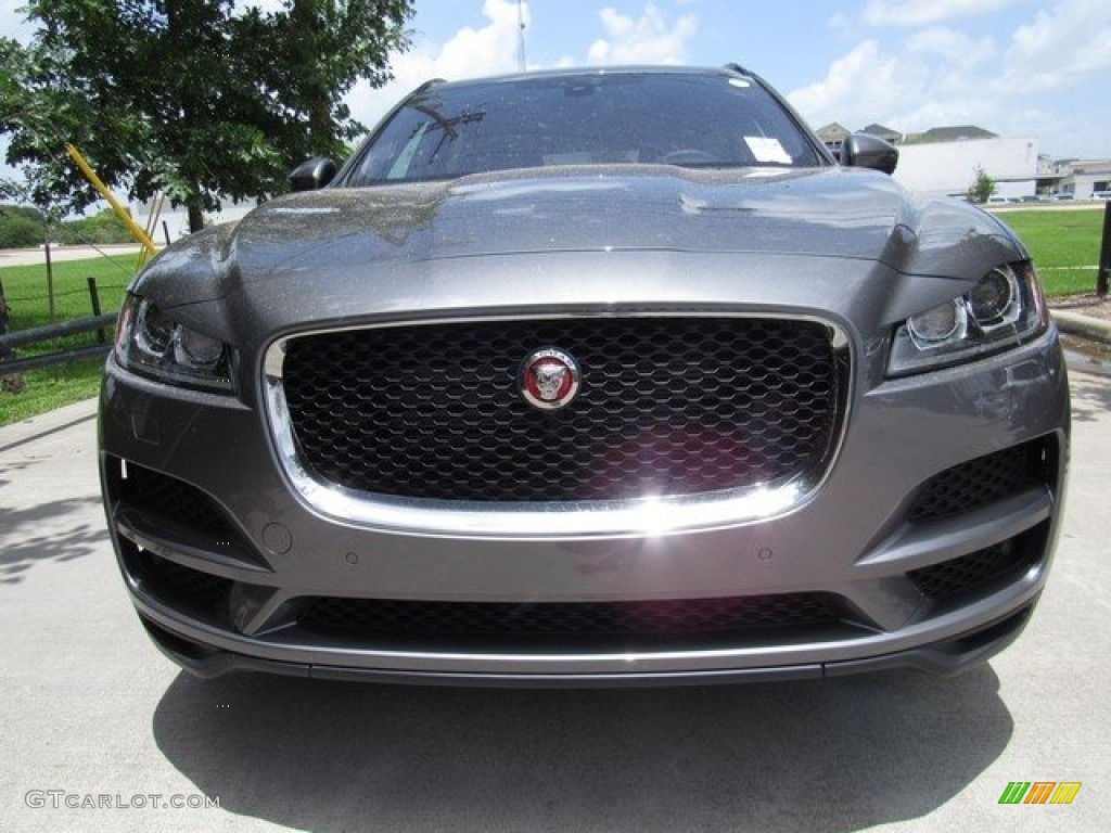 2018 F-PACE 25t AWD Prestige - Corris Grey Metallic / Ebony photo #9