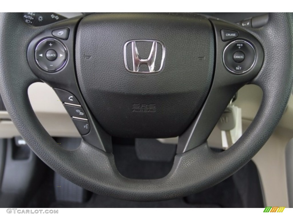 2014 Accord LX Sedan - White Orchid Pearl / Ivory photo #11