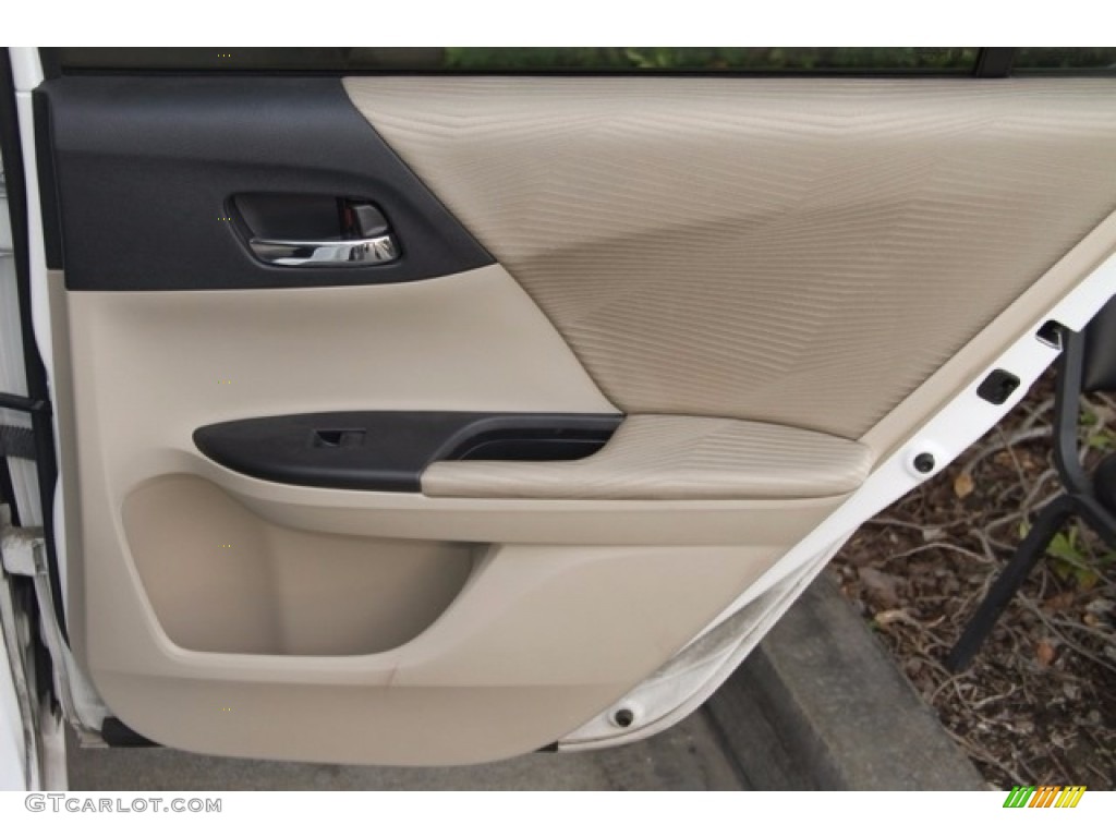 2014 Accord LX Sedan - White Orchid Pearl / Ivory photo #23