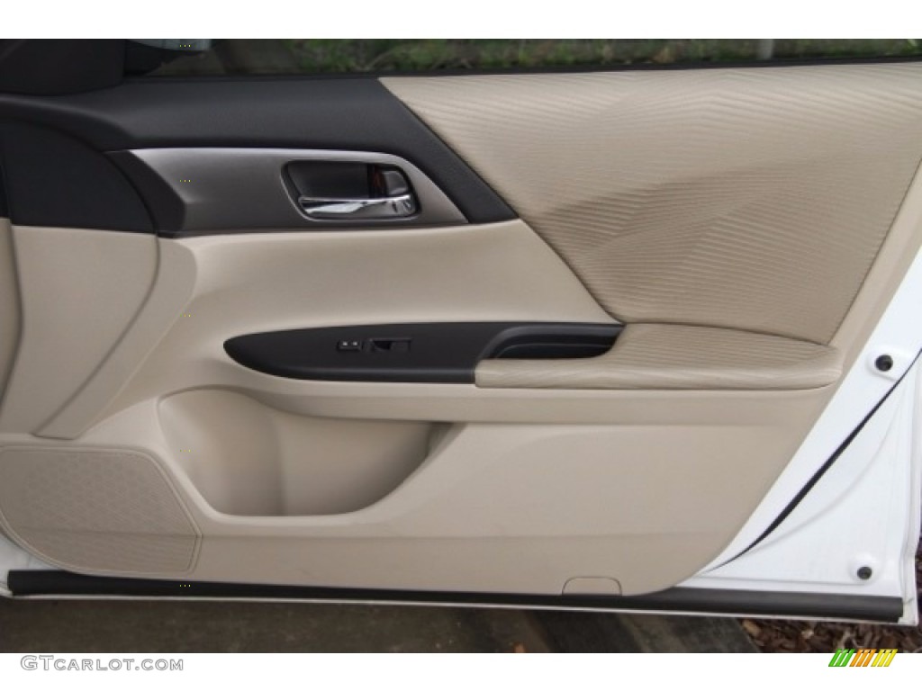 2014 Accord LX Sedan - White Orchid Pearl / Ivory photo #24