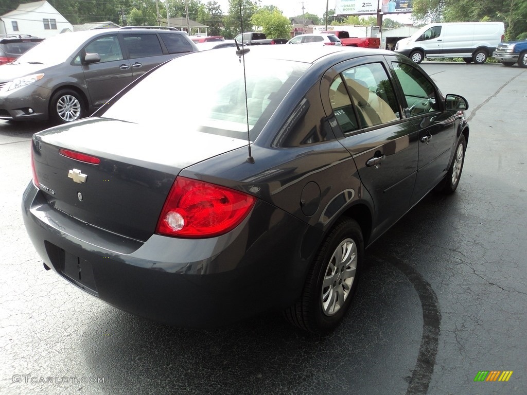 2009 Cobalt LS Sedan - Slate Metallic / Gray photo #4