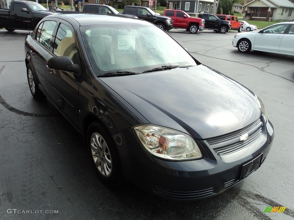 2009 Cobalt LS Sedan - Slate Metallic / Gray photo #5