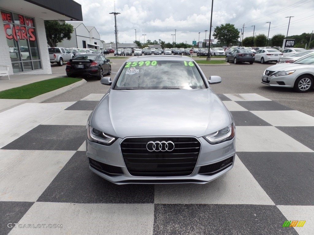 2016 A4 2.0T Premium - Florett Silver Metallic / Black photo #2