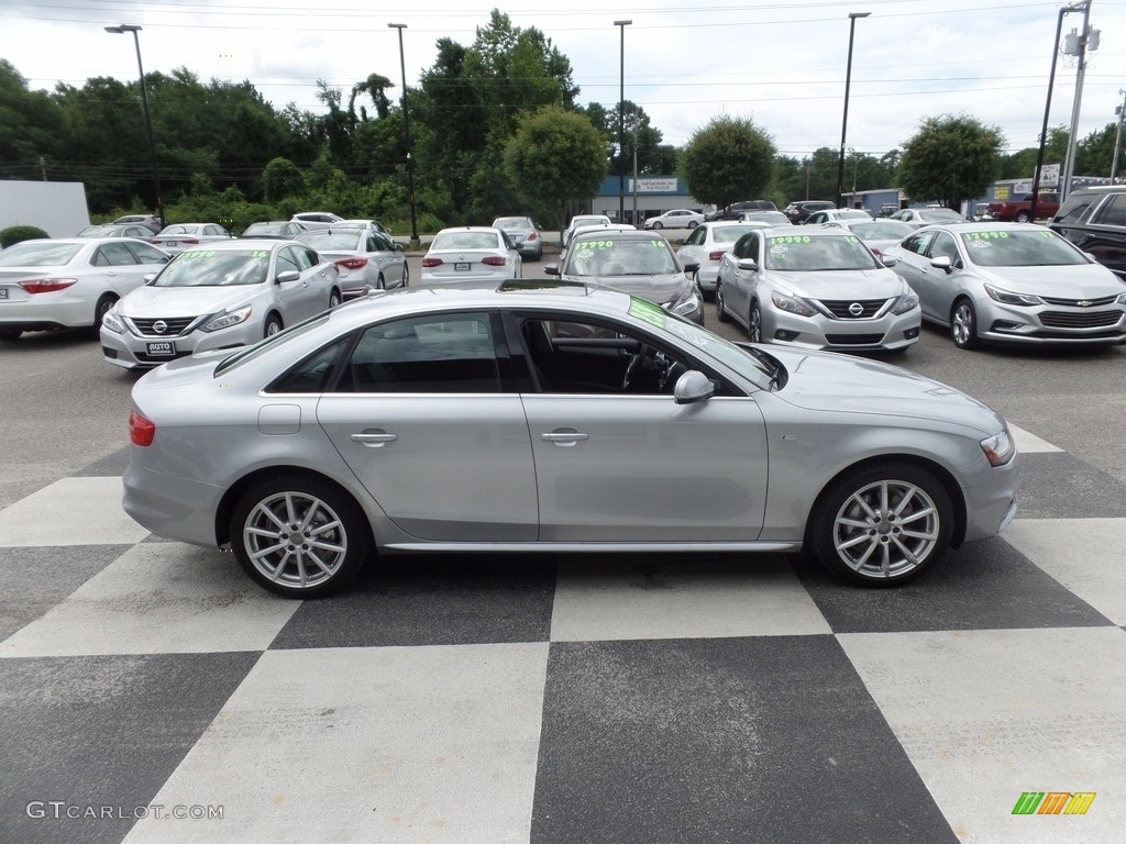 2016 A4 2.0T Premium - Florett Silver Metallic / Black photo #3