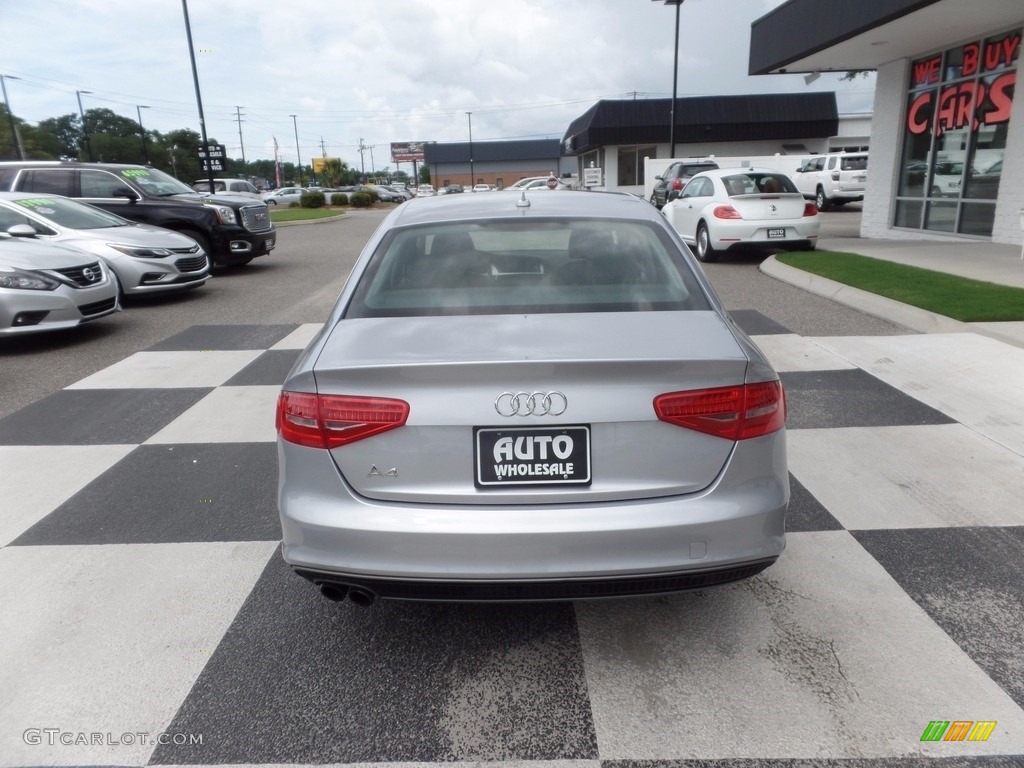2016 A4 2.0T Premium - Florett Silver Metallic / Black photo #4