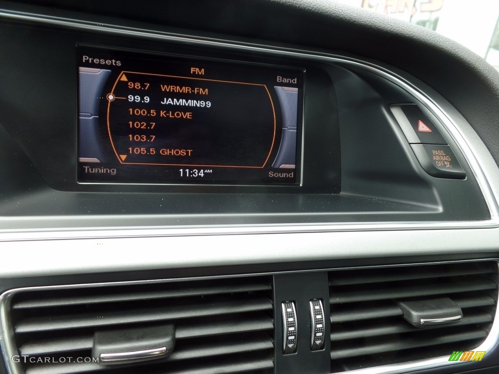 2016 A4 2.0T Premium - Florett Silver Metallic / Black photo #17